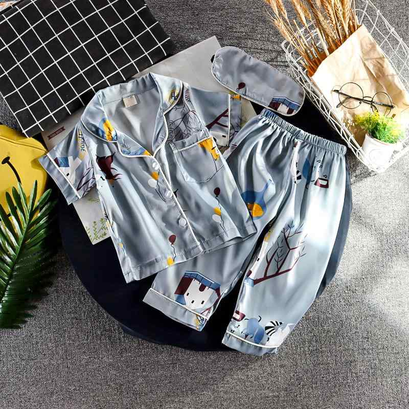 キッズ セットアップ 男の子 ファッション おしゃれ カジュアル 子供 パジャマ 夏 ひんやり 涼しい 快適 薄手 涼しい 半袖 子供 ベビー ズボン 2点 セット 快適 ホーム ウェア