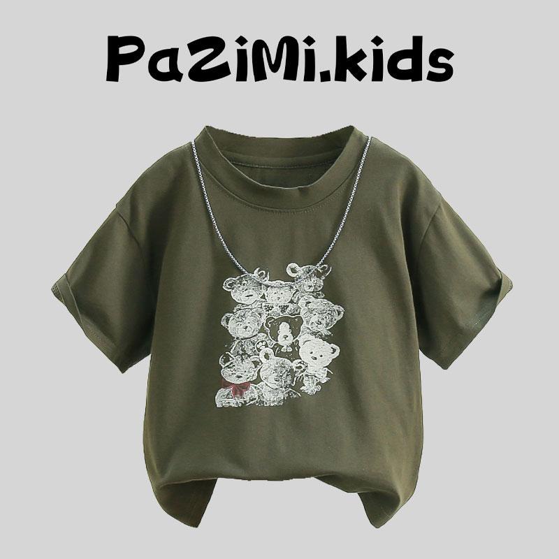 キッズ トップス ファッション カジュアル おしゃれ 男の子 半袖 Tシャツ 夏 子供 トップ 夏 薄手 涼しい 通気性 快適 赤ちゃん 服