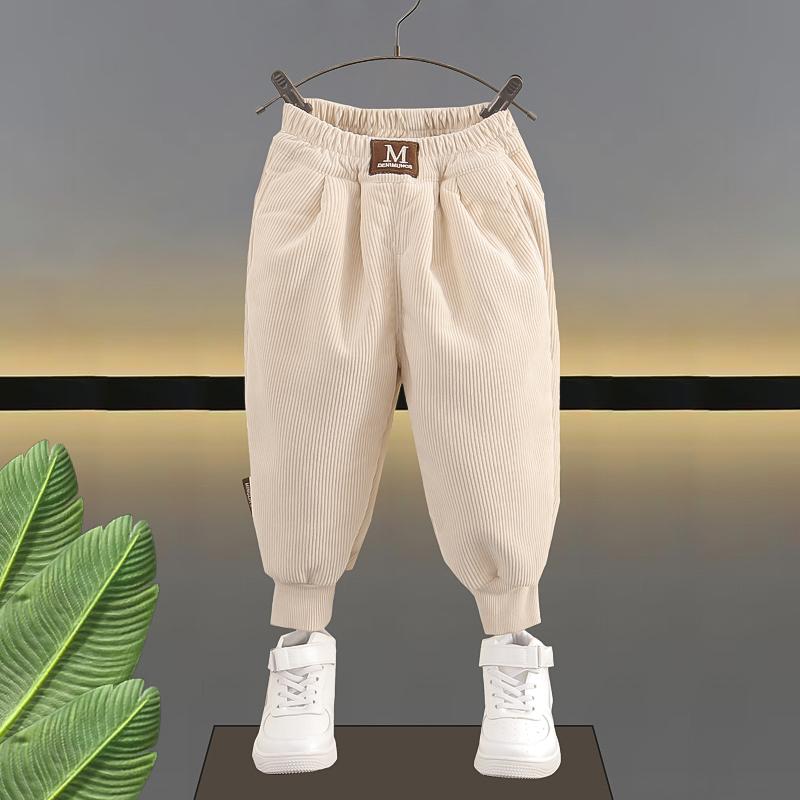 キッズ ファッション パンツ ズボン 男の子 おしゃれ 起毛 厚手 コーデュロイ 冬 アウターウェア ベビー 暖かい 綿