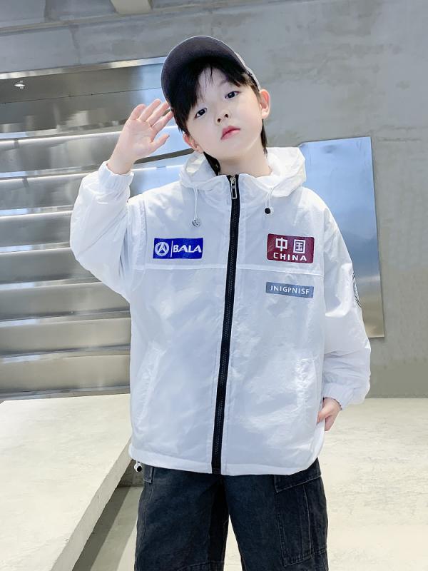 薄手 涼しい アウター 男の子 ジャンパー 夏 おしゃれ 日焼け防止 日焼け防止
