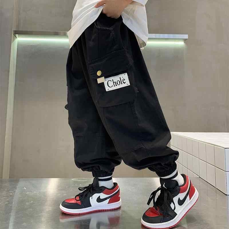 キッズ 男の子 ズボン パンツ ファッション カジュアル パンツ 春秋 ボーイズ トレンド パンツ