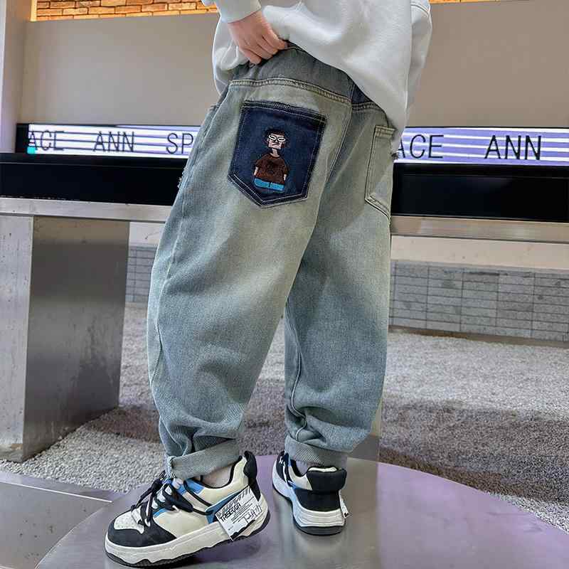デニム パンツ 男の子 ボーイズ 子供 カジュアル ジーンズ 春 ストリート ズボン 春春秋 ズボン