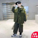 男の子 ファッション ボーイズ 子供 おしゃれ 冬 セットアップ 冬 厚手 起毛 スウェットシャツ 秋冬