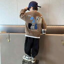 男の子 ファッション ボーイズ 子供 おしゃれ 秋 セーター セット 春秋 韓国 大きめ