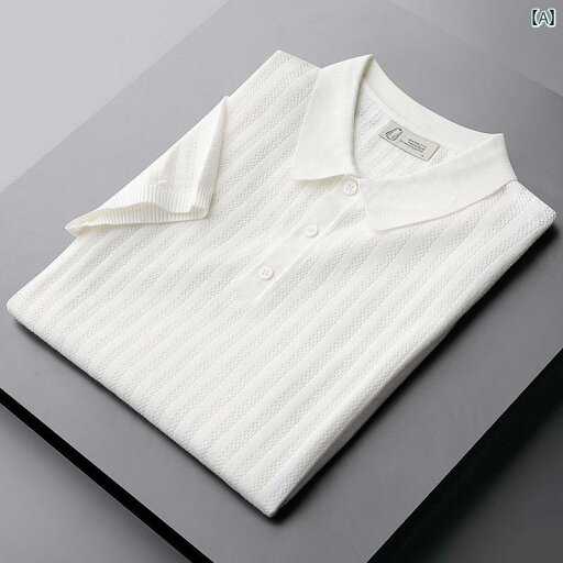 ポロシャツ メンズ 半袖 夏 カジュアル ひんやり 通気性 快適 薄手 涼しい ニット ビジネス スリム Tシャツ ポロシャツ メンズ 半袖 夏 カジュアル ひんやり 通気性 快適 薄手 涼しい ニット ビジネス スリム Tシャツ