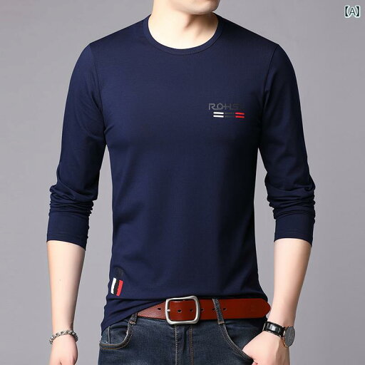メンズ ファッション シンプル おしゃれ レター プリント 長袖 Tシャツ 春夏 スウェットシャツ コットン シャツ 薄手 涼しい トップスス メンズ ファッション シンプル おしゃれ レター プリント 長袖 Tシャツ 春夏 スウェットシャツ コットン シャツ 薄手 涼しい トップスス