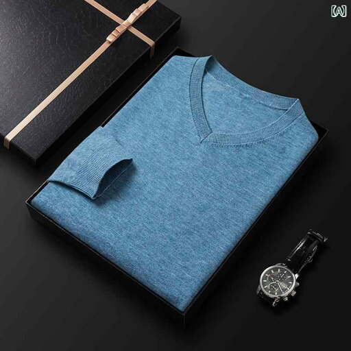 メンズ ファッション シンプル おしゃれ 春秋 無地 薄手 涼しい Vネック 長袖 Tシャツ 恋人 襟 セーター メンズ ファッション シンプル おしゃれ 春秋 無地 薄手 涼しい Vネック 長袖 Tシャツ 恋人 襟 セーター