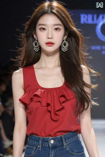 レディース ファッション シャツ 夏 オフショルダー 赤 ノースリーブ フレンチ トップスス 美しい 小さめ シャツ レディース ファッション シャツ 夏 オフショルダー 赤 ノースリーブ フレンチ トップスス 美しい 小さめ シャツ