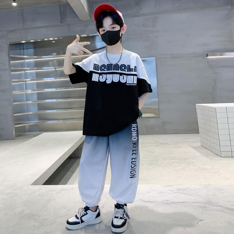 男の子 ファッション ボーイズ 子供 夏 おしゃれ セットアップ ビッグ キッズ スポーツ クール 薄手 涼しい