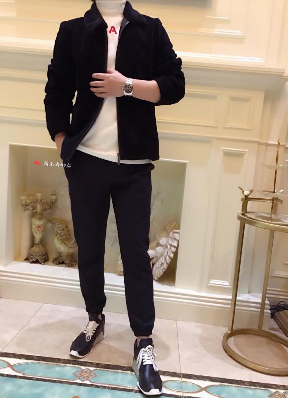 ファー ワンピース 着痩せ 快適 メンズ ベーシック ムートンジャケット