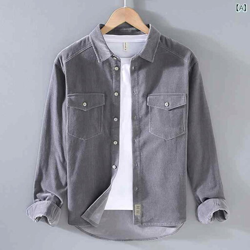メンズ ファッション シャツ ジャケット コーデュロイ ワーク 春秋 カジュアル コーデュロイ トップス 服 メンズ ファッション シャツ ジャケット コーデュロイ ワーク 春秋 カジュアル コーデュロイ トップス 服