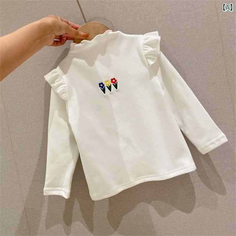 トップス 女の子 かわいい カジュアル キッズ スタイリッシュ高 ストレッチ 起毛 ボトム…