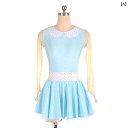 フィギュア スケート 衣装 子供 女子 大人 レディース 服 パフォーマンス 服 競技 スカート 軽量 涼しい ブルーフェアリー