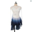 フィギュア スケート 衣装 子供 女子 大人 レディース パフォーマンス 服 スケート 服 レトロ インク 蓮 チャイナ風 競技 スカート