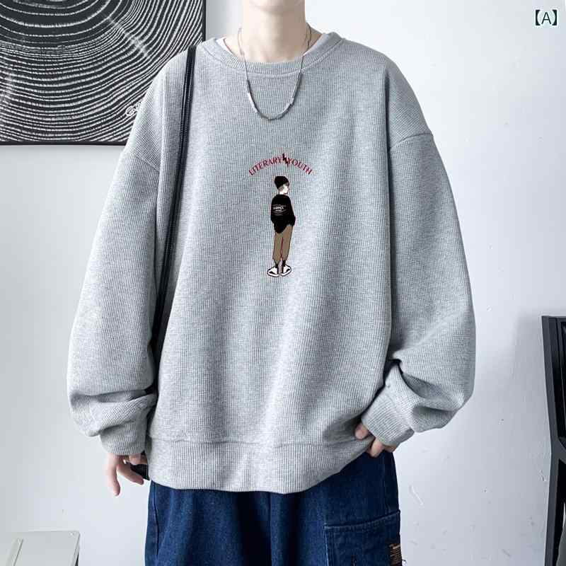 男の子 トップス カジュアル おしゃれ 長袖 トレーナー 13歳 学生 15歳 10代 ティーンエイジャー ビッ..