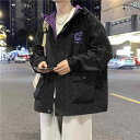 アウター 男の子 おしゃれ カジュアル キッズ 学生 高校生 コート トレンディー ワークジャケット 10代 ティーンエイジャー ジャケット