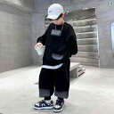 セットアップ 男の子 おしゃれ カジュアル 秋 トレーナー セット 2点 セット 春秋 かっこいい