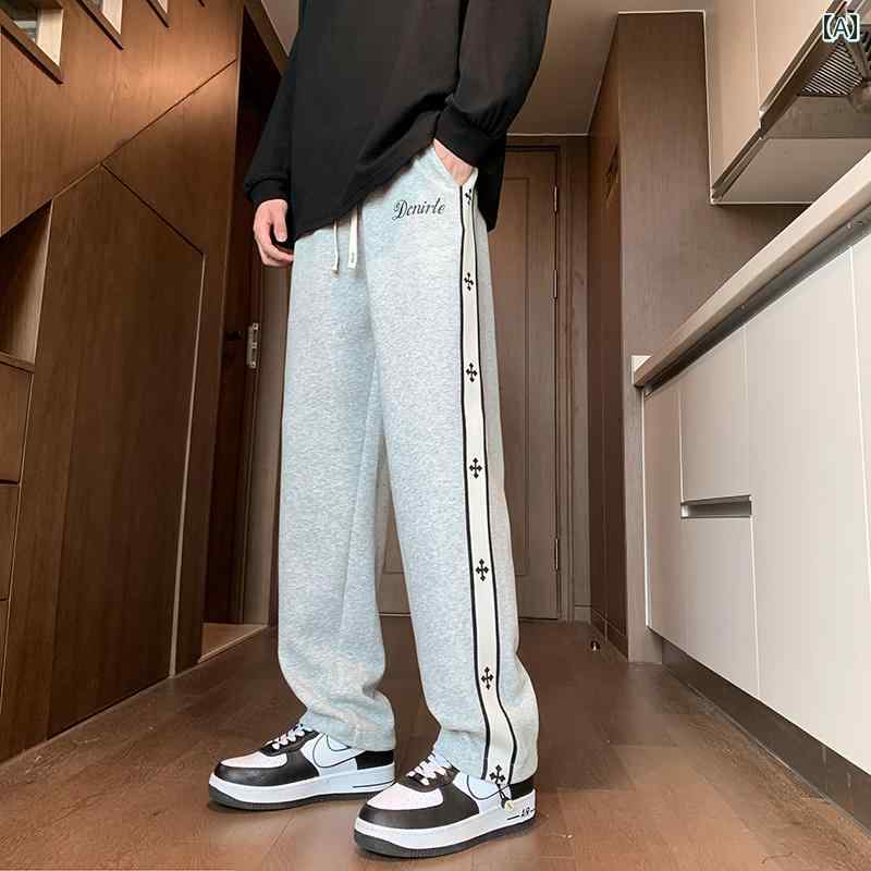 子供服 男の子ズボン キッズ ファッション カジュアル パンツ おしゃれ 春秋 長 12歳 13歳 ティーンエイジャー 学生 14歳 ストレート 15歳 大きめ スポーツ