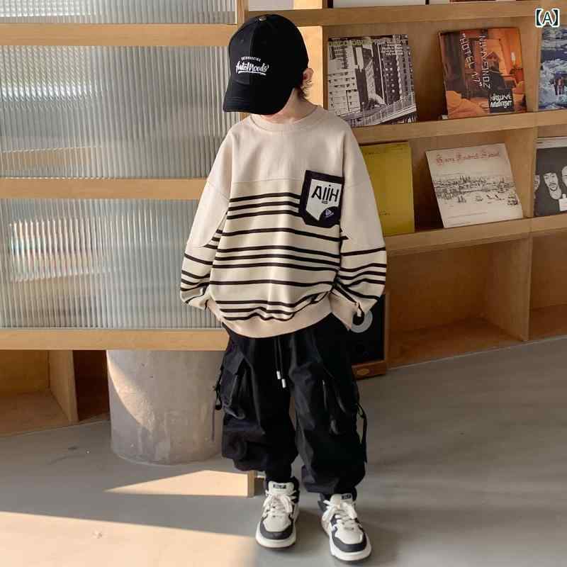 Other - セットアップ 男の子 おしゃれ カジュアル 秋 セット 秋 セーター セット 春秋