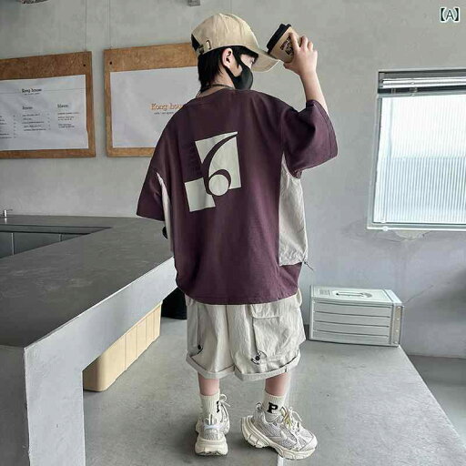 セットアップ 男の子 おしゃれ カジュアル 夏 ボーイズ 半袖 スポーツウェア トレンディボーイズ セットアップ 男の子 おしゃれ カジュアル 夏 ボーイズ 半袖 スポーツウェア トレンディボーイズ