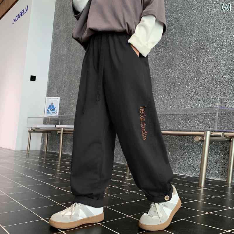 子供服 男の子ズボン キッズ ファッション カジュアル パンツ おしゃれ ボーイズ 春秋 ビッグ ボーイズボーイズ 秋 スポーツ