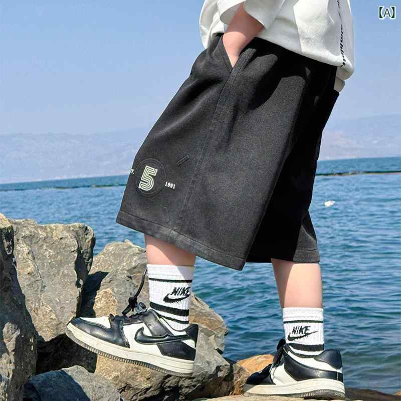 ショートパンツ キッズ 男の子 夏 ズボン カジュアル おしゃれ 五分丈 ハーフ ハーフ ストリート フレンドリー 通気性 快適 快適 カジュアル スポーツ