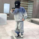 セットアップ 男の子 おしゃれ カジュアル キッズ 秋 スウェットシャツ スポーツウェア 大 春秋