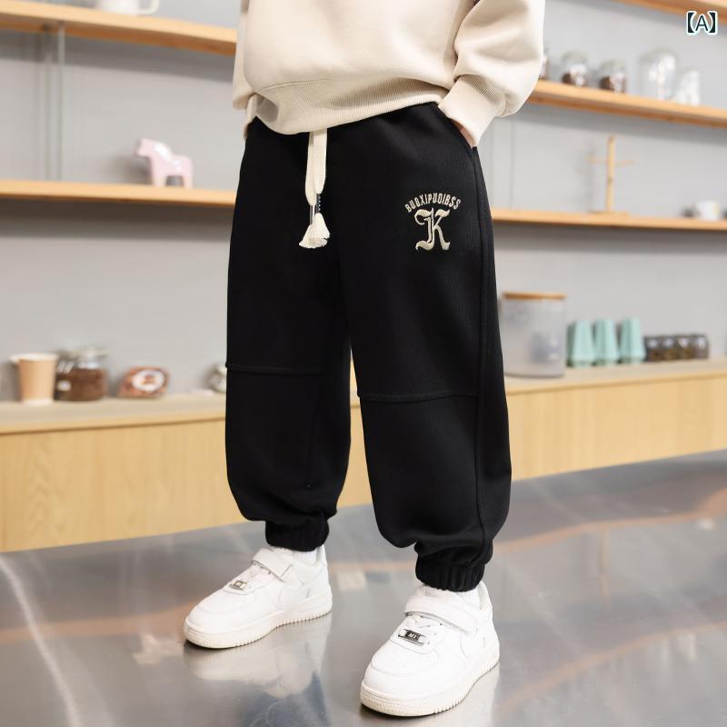 子供服 男の子ズボン キッズ ファッション カジュアル パンツ おしゃれ 春秋 スポーツ 春 ベビー スウェット