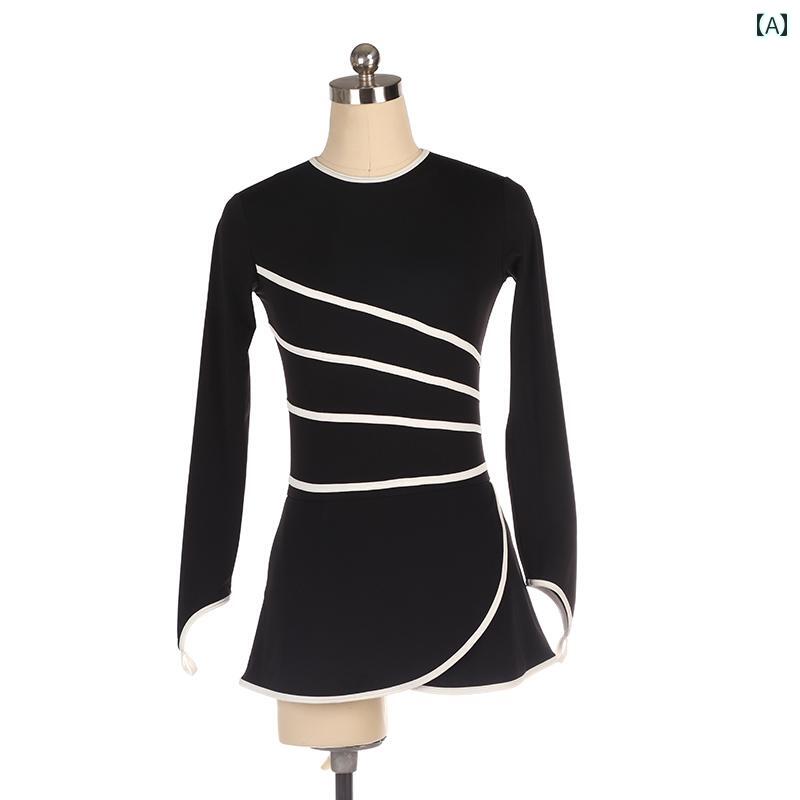 フィギュア スケート トレーニング 練習着 服 スケート 服 服 子供 大人 女子 ワンピース トップスス スカート 肌 優しい