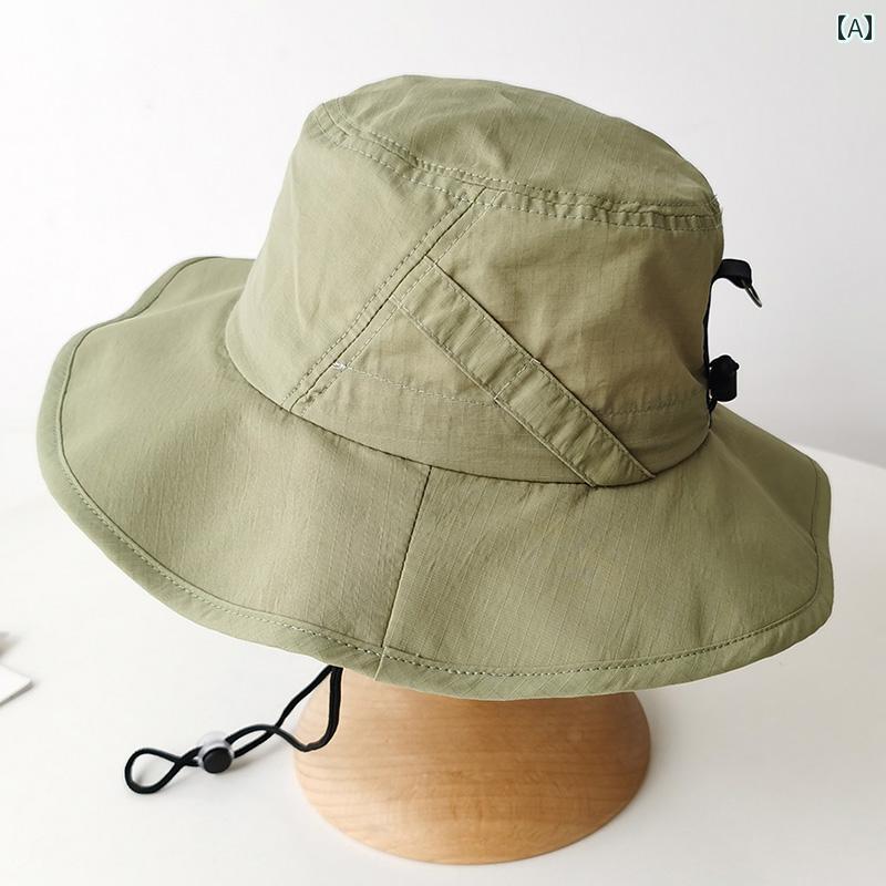 レディース 屋外 軽量 涼しい 速乾 つば広 フィッシャーマン ハット メンズ 登山 キャンプ 日焼け防止 帽子 折りたたみ式 日よけ 帽子