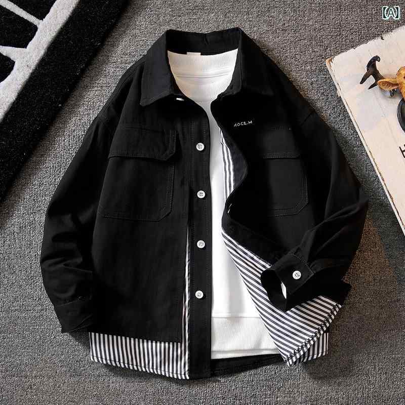 男の子 ファッション キッズ 子供 おしゃれ カジュアル ジャケット 春秋服 大きめ 子 カッコいい 服 スポーツ トレンド