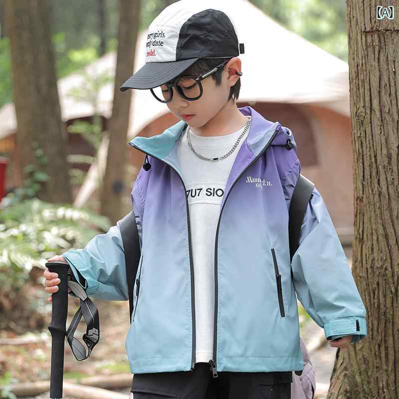 男の子 ファッション キッズ 子供 おしゃれ カジュアル 秋 ジャケット 春秋 アウトドア 登山 服 秋 アウター