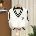男の子 ファッション キッズ 子供 おしゃれ カジュアル ベスト 春秋 ニット ジャケット ベビー ベスト ベウター