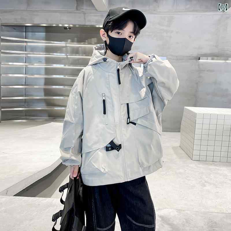 男の子 ファッション キッズ 子供 おしゃれ カジュアル 秋 ジャケット 春秋 ジャケット 秋 ストリート ヒット