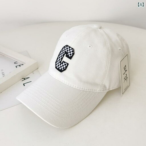 レディース チェッカーボード C 文字 野球帽 春夏 太陽 帽子 韓国 ソフト トップスス フェイス 明らか リトル アヒル 帽子 レディース チェッカーボード C 文字 野球帽 春夏 太陽 帽子 韓国 ソフト トップスス フェイス 明らか リトル アヒル 帽子