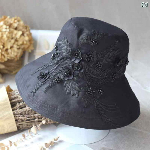 レディース 黒 帽子 夏 刺繍 帽子 日よけ 帽子 つば広 顔覆う 日よけ 帽子 綿麻 日よけ 帽子 レディース 黒 帽子 夏 刺繍 帽子 日よけ 帽子 つば広 顔覆う 日よけ 帽子 綿麻 日よけ 帽子