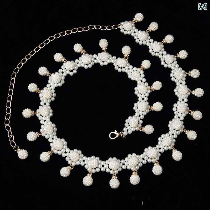 ダンス 衣装 小物 アクセサリー ベリーダンス ウエスト チェーン 初心者 練習 服 ビーズ パフォーマンス ダンス ウエスト チェーン ベルト