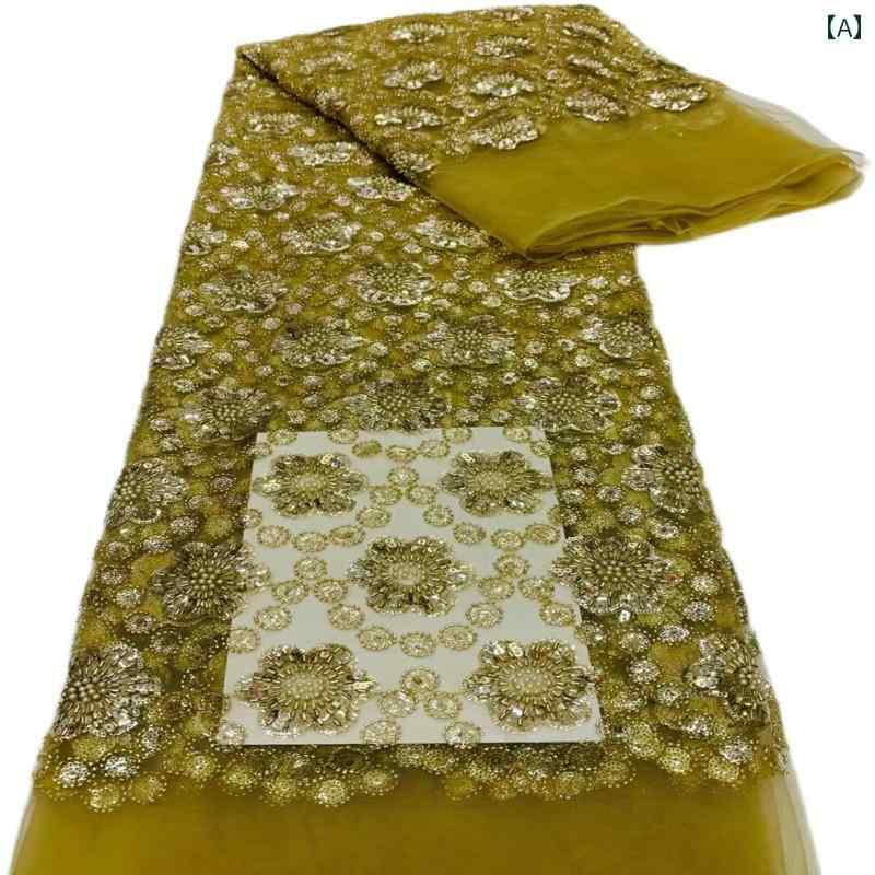 レース 生地 メッシュ ベース スパンコール キラキラ キラキラ キラキラ フラワー 刺繍 マルチ カラー ドレス スパンコール キラキラ キラキラ キラキラ 服