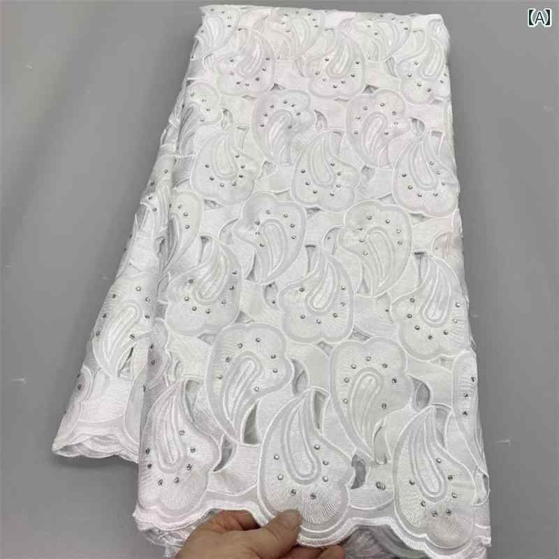 レース 生地 美麗 スイス コットン 100 綿 アフリカ 綿