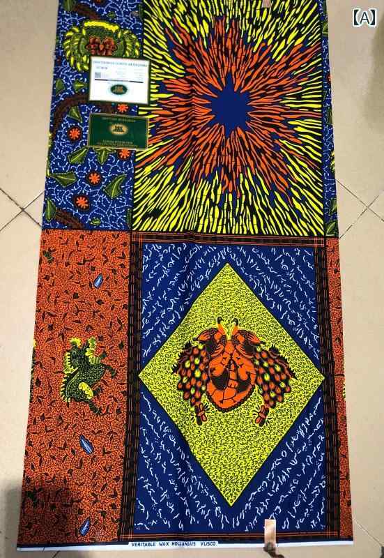 生地 布 テキ アフリカ レース 柔らかく 快適 綿 バティック