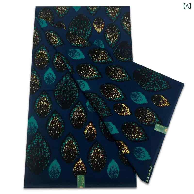 生地 布 テキ クロスボーダー新 プリント アフリカン ワックスコットン アンカラ ワックス ガーナ アフリカン ワックス クロスコットン