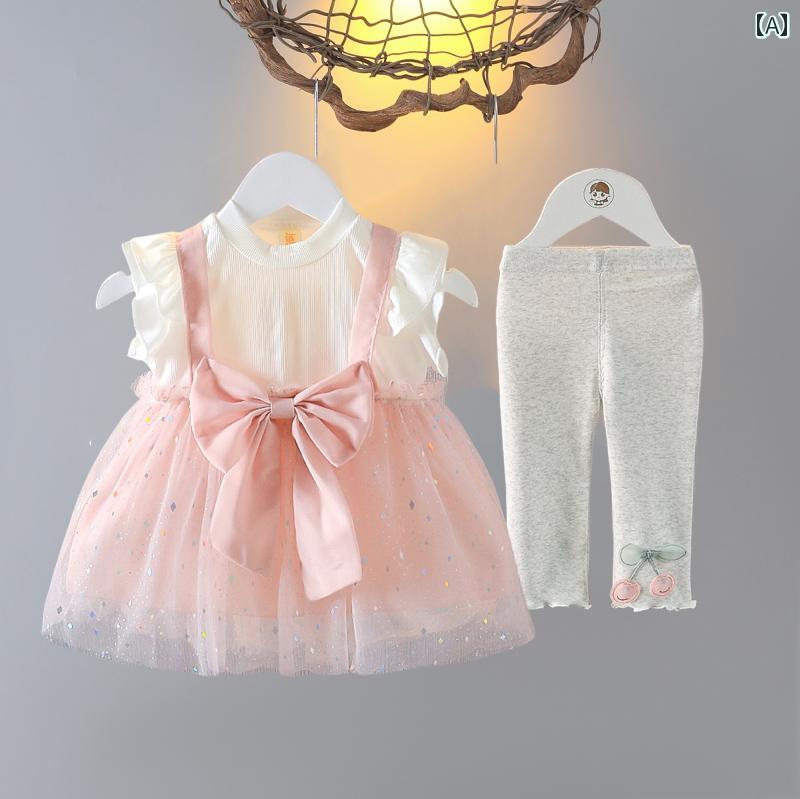 子供服 女の子 セットアップ かわいい おしゃれ 夏 ドレス 赤ちゃん 夏 ドレス 幼児