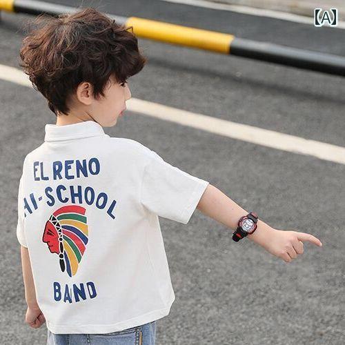 子供服 男の子 セットアップ かわいい おしゃれ 夏 ポロシャツ 韓国 おしゃれ