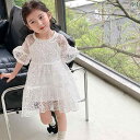 子供服 女の子 セットアップ おしゃれ カジュアル かわいい 洋装 夏 レディース レース スーパー フェアリー スリーブドレス サスペンダー 2点 セット