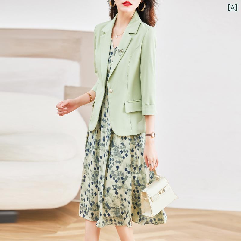 セットアップ レディース 上品 おしゃれ ファッション スーツ 春秋 西洋風 スカート スーツ
