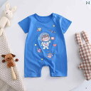 幼児の クロール 服 綿 夏 韓国 薄手 涼しい 涼しい メンズ 赤ちゃん レディース 半袖 子供 カバー オール