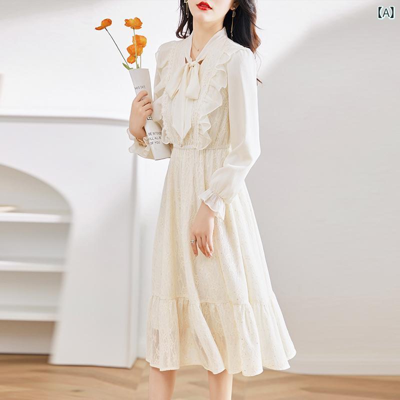 レディース ファッション おしゃれ 上品 きれいめ 婦人服 春秋 エレガント シック ユニーク 初秋 長袖 スカート(4)