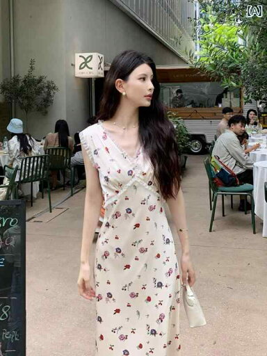 ワンピース レディース 上品 体型カバー おしゃれ ホリデー 開花 期 花柄 フレンチ Vネック ロング スカート 夏 ワンピース レディース 上品 体型カバー おしゃれ ホリデー 開花 期 花柄 フレンチ Vネック ロング スカート 夏