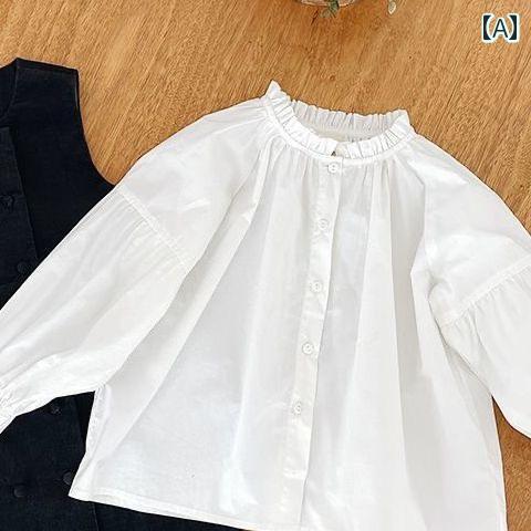 子供服 女の子 セットアップ かわいい おしゃれ 春 起毛 スカート ドレス 赤ちゃん ベスト スカート パフスリーブシャツ