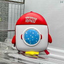 リュックサック キッズ 男の子 女の子 女の子 幼稚園 小さめ スクール バッグ 立体 ロケット 卵殻 バッグ メンズ レディース ベビー バック パック